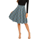 Clan Thomson Tartan Melete Pleated Midi Skirt V135