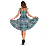 Clan Thomson Tartan Sleeveless Midi Womens Dress VS139