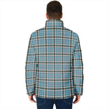 Clan Thomson Crest Tartan Padded Jacket RF941