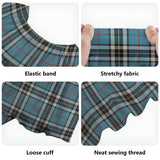 Clan Thomson Tartan Off Shoulder Long Dress VL1135