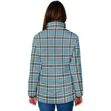 Clan Thomson Crest Tartan Padded Jacket RF941