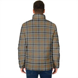 Clan Thomson Camel Crest Tartan Padded Jacket RF938