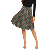 Clan Thomson Hunting Modern Tartan Melete Pleated Midi Skirt V132