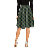 Clan Todd Tartan Melete Pleated Midi Skirt V131