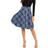 Clan Traynor Tartan Melete Pleated Midi Skirt V130