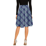 Clan Traynor Tartan Melete Pleated Midi Skirt V130