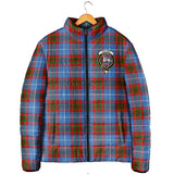 Clan Trotter Crest Tartan Padded Jacket RF942