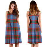 Clan Trotter Tartan Sleeveless Midi Womens Dress VS133