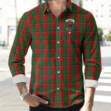 Clan Turnbull Dress Crest Tartan Long Sleeve Shirt PC55