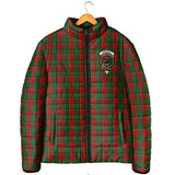 Clan Turnbull Dress Crest Tartan Padded Jacket RF943