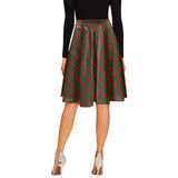 Clan Turnbull Dress Tartan Melete Pleated Midi Skirt V128