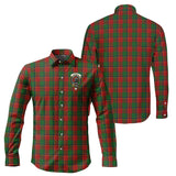 Clan Turnbull Dress Crest Tartan Long Sleeve Shirt PC55