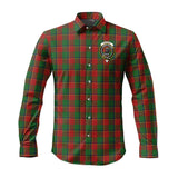 Clan Turnbull Dress Crest Tartan Long Sleeve Shirt PC55