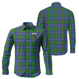 Clan Turnbull Hunting Crest Tartan Long Sleeve Shirt PC54