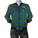 Clan Turnbull Hunting Crest Tartan Bomber Jacket ZJ944