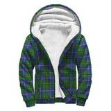 Clan Turnbull Hunting Crest Tartan Sherpa Hoodie CT49