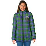 Clan Turnbull Hunting Crest Tartan Padded Jacket RF944