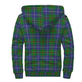 Clan Turnbull Hunting Crest Tartan Sherpa Hoodie CT49