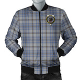 Clan Tweedie Crest Tartan Bomber Jacket ZJ945