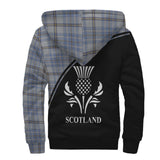 Clan Tweedie Crest Tartan Sherpa Hoodie Curve Style CE52