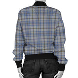 Clan Tweedie Crest Tartan Bomber Jacket ZJ945