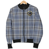 Clan Tweedie Crest Tartan Bomber Jacket ZJ945