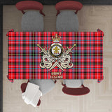 Clan Udny Tartan Tablecloth Golden Sword of Courageous Legacy BG959