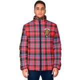 Clan Udny Crest Tartan Padded Jacket RF946