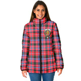 Clan Udny Crest Tartan Padded Jacket RF946