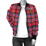 Clan Udny Crest Tartan Bomber Jacket ZJ946