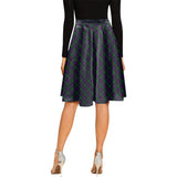 Clan Urquhart Tartan Melete Pleated Midi Skirt V124