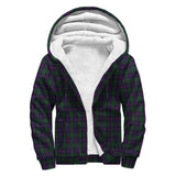 Clan Urquhart Crest Tartan Sherpa Hoodie CT44