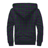 Clan Urquhart Crest Tartan Sherpa Hoodie CT44