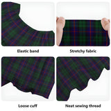 Clan Urquhart Tartan Off Shoulder Long Dress VL1148