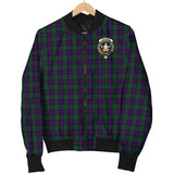 Clan Urquhart Crest Tartan Bomber Jacket ZJ949