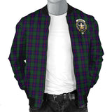 Clan Urquhart Crest Tartan Bomber Jacket ZJ949