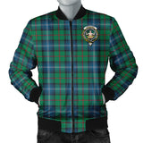 Clan Urquhart Ancient Crest Tartan Bomber Jacket ZJ947