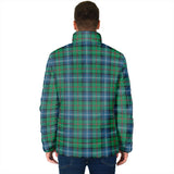 Clan Urquhart Ancient Crest Tartan Padded Jacket RF947