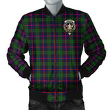 Clan Urquhart Modern Crest Tartan Bomber Jacket ZJ948