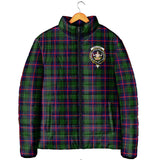 Clan Urquhart Modern Crest Tartan Padded Jacket RF948