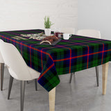 Clan Urquhart Modern Tartan Tablecloth Golden Sword of Courageous Legacy BG961