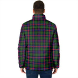 Clan Urquhart Modern Crest Tartan Padded Jacket RF948