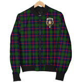 Clan Urquhart Modern Crest Tartan Bomber Jacket ZJ948