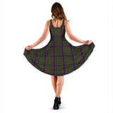 Clan Vosko Tartan Sleeveless Midi Womens Dress VS125