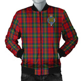 Clan Waddell (Fife), Greg Crest Tartan Bomber Jacket ZJ950