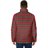 Clan Waddell (Fife), Greg Crest Tartan Padded Jacket RF950