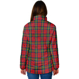 Clan Waddell (Fife), Greg Crest Tartan Padded Jacket RF950