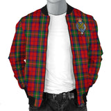 Clan Waddell (Fife), Greg Crest Tartan Bomber Jacket ZJ950