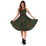 Clan Walker James Tartan Sleeveless Midi Womens Dress VS123