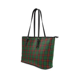 Clan Walker James Tartan Leather Tote Bag MT47